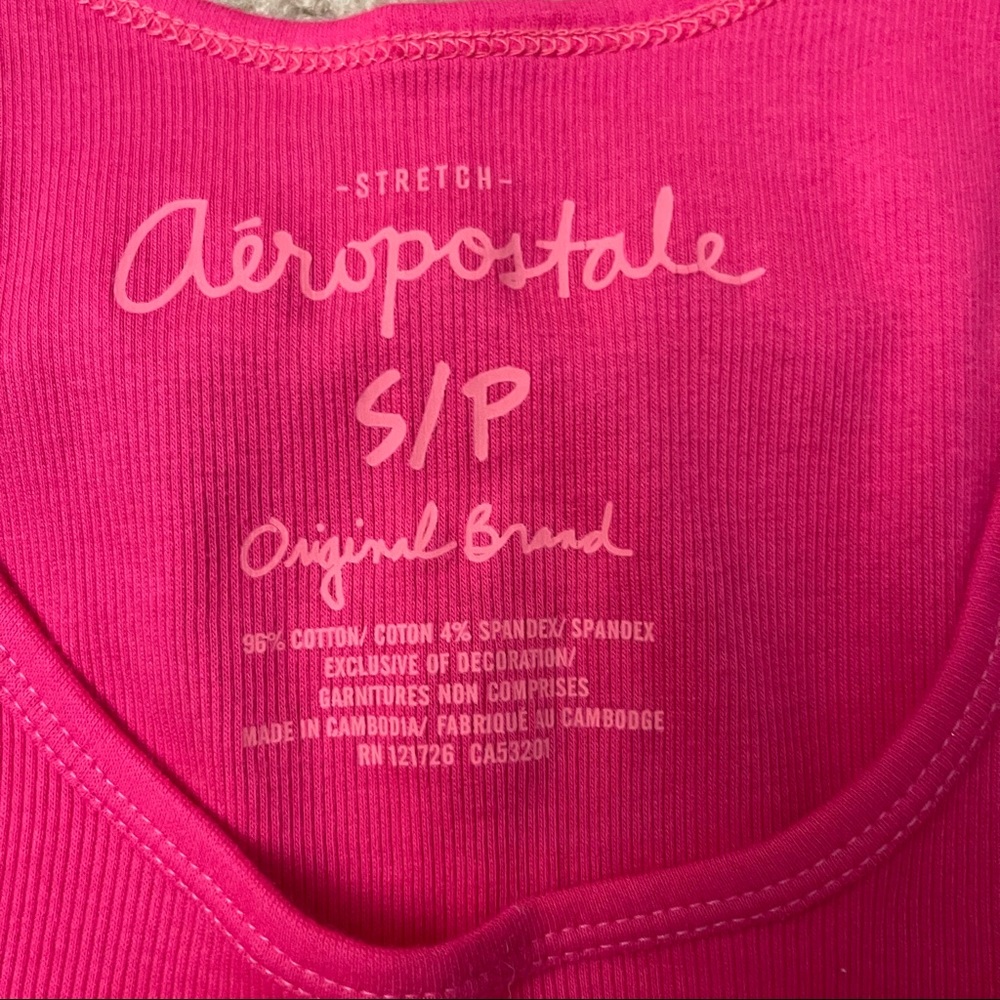BNWOT Aeropostale Ribbed Tank - Picture 5 of 7